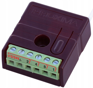 Diaľkové ovládanie budovy proxima 433 MHz 12-24V DC HB Arch