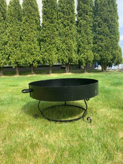 Záhradné ohnisko - Grill Tri -oheň Trints rošt 80 cm nad ohňom