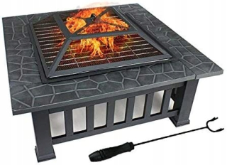 Záhradné ohnisko - Garden Hearth Grill 3Function+Cover+Hook