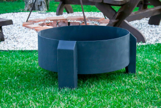 Záhradné ohnisko - Round Garden Hearth, priemer 60 cm, oheň