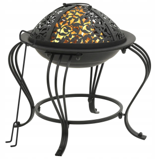 Záhradné ohnisko - Krbu s poke, 49 cm, oceľ