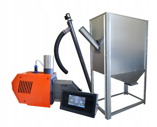 Biopalnik Pellety Biopalnik II 25 KW Basket Set