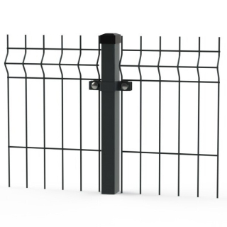 Pletivo, sieť - Plot panel FI 5 mm 1,53 m grafit /antracit