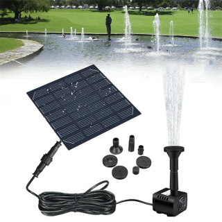 Solárny panel napájací fontánový bazén Pond Garden Uras