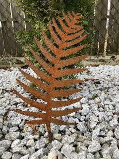 Fern 300 záhradná dekorácia Rust Industrial Corten