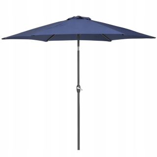 Záhradný slnečník - Záhradný dáždnik ⌀ 270 cm Navy Blue Varese