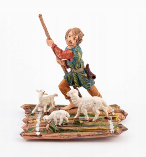 Pastier s ovcami na rafte - pre obrázky 10 cm