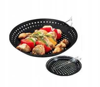 Tacky na gril - Grill Pan Steel Grat Bonfire 30 cm gril