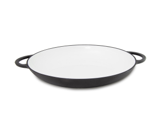 Kotlík na guľáš - Smaltovaná liatinová panvica 38 cm
