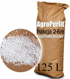 Záhradná pôda - Záhrada Perlite 125 L Agro Perlit 2-6 mm Frakcia