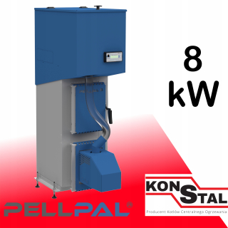 Oceľová pellpal rúra na pelety 8 kW
