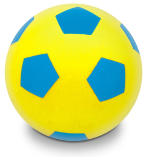 Lopta - Futbal s mäkkým svetlom pre deti 20 cm