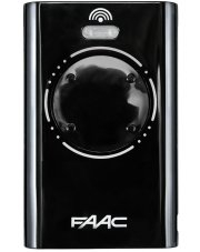 Diaľkové ovládanie na bránu - Diaľkový ovládač FAAC XT4 868 SLH LR čierny veľký RAD nový