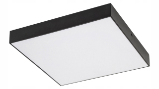 Záhradná fasádna lampa - TARTU stropné svietidlo 24W 2800/4000/6000K 2500lm IP44 300mm čierne