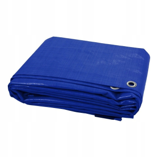 Krycia plachta - Krycia plachta 10x12 modrá 60g/m2