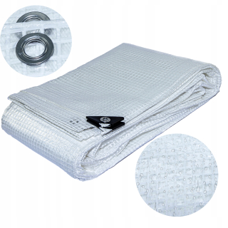 Krycia plachta - Priehľadná plachta zosilnená 2x3m hrubá 100 g