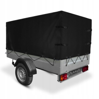 Krycia plachta - Transport tarpaulin pre 500 g/m2 čierny príves