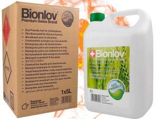 Bionlovi biopalivá kvapalina Palivo pre biofireplaces 5 l