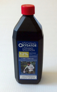 Prostriedok na daždovú vodu - Doplnková tekutina, oxydator, 12% peroxid vodíka