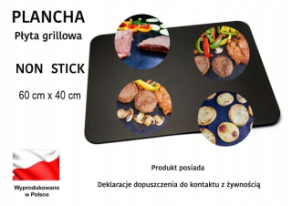 Grilovacia doska, platna - Grilova tanier, nevýrazný grilový podložka