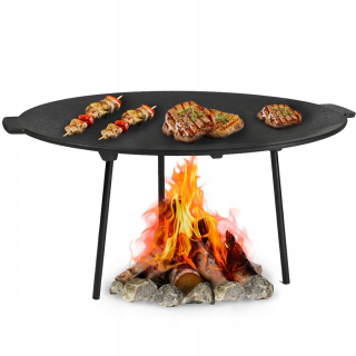 Grilovacia mriežka - Liatinové paterne Paters na ohnivý krbový gril okolo 45 cm
