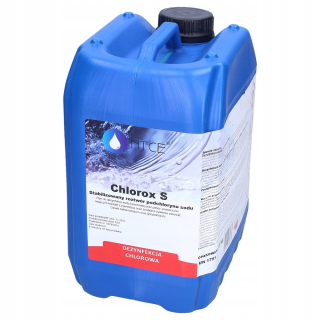 Bazénová chémia - Chlórnan sodný 15% 5 l chlór pre bazén bazén bazén bazén