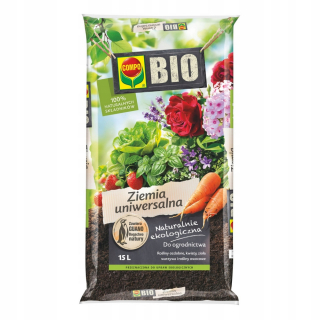 Záhradná pôda - Compo BIO Univerzálna zemina 15l