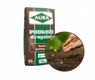 Záhradná pôda - Pozemná pôda pre siatie Aura 80L