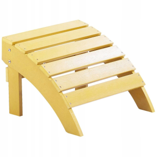 Záhradná stolička - Žltá záhrada Adirondack