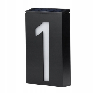 Osvetlené domové číslo LED SOLAR Lamp Number-1