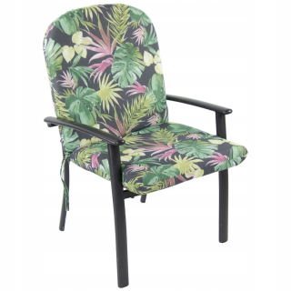 Vankúš na záhradný nábytok - Comfort vankúša matrac 60 cm pre stoličku 8