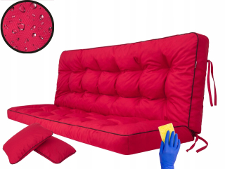 Záhradný vankúš, podsedák - Vankúš, 150 cm záhradná lavica +zadarmo