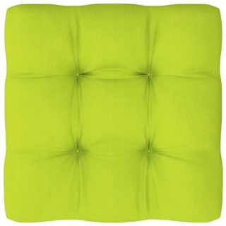 Vankúš na záhradný nábytok - Vankúš na pohovku s palletmi, svetlo zelený, 80x80x10 c