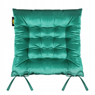 Vankúš na záhradný nábytok - Vankúšové sedadlo 40x40x8 Velvet 16 zelená na KR