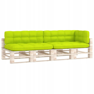 Vankúš na záhradný nábytok - Vankúš na záhradnú lavicu, svetlozelená, 120x50x3