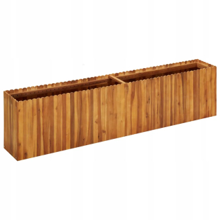 Záhradný box- Vyvýšený záhradný kvetináč, 200x30x50 cm, pevný