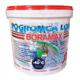 Cestná soľ - Boramax 10 kg ľad