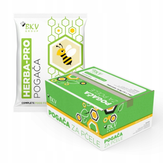 Krmivo pre včely - Jedlo pre včely BKV s bylinkami 1 kg x 15ks