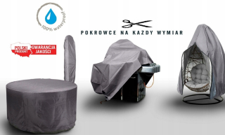 Kryt na záhradný nábytok - Nábytok pokrývky 2,10 x 1,10 x výška 0,80