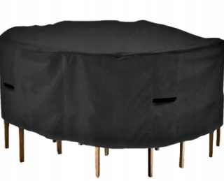 Kryt na záhradný nábytok - Kryt pre záhradný nábytok tabuľka 235x195x80 čierna