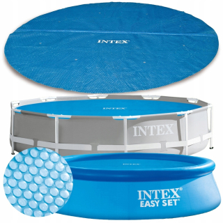 Kryt, folia na bazén - Tepelný solárny kryt pre bazén 366 cm Intex 28012