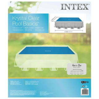 Kryt, folia na bazén - Tepelný solárny kryt pre bazén 400x200cm Intex 28028