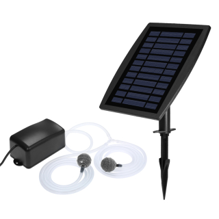 Bazénové čerpadlo, filter - Solárne jazierkové prevzdušňovacie čerpadlo 200l/h 2,5W