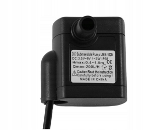 Čerpadlo s reguláciou prúdu vody do fontány USB