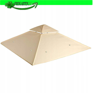 Záhradný stan, pavilon - Dooty strecha pavilónu záhradný stan 3x3 m6 béžová