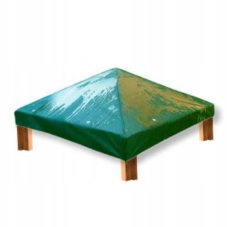 Záhradný stan, pavilon - Nepremokavý poťah Záhradný stan Strecha Pavilón zelená 298 cm x 298 cm