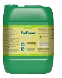 Záhradné hnojivo - Probiotiká emfarma zlepšuje kvalitu pôdy 20 litrov