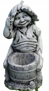 Výrobca trpaslíka troll s skrzat s figuou kolieska
