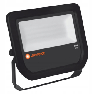 Záhradné halogény - Projektor Flood LED PFM 50W/6500K Sym 100 Bk Ledv