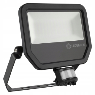Záhradné halogény - LED projektor 50W 6000LM 4000K Senzor Flodlight